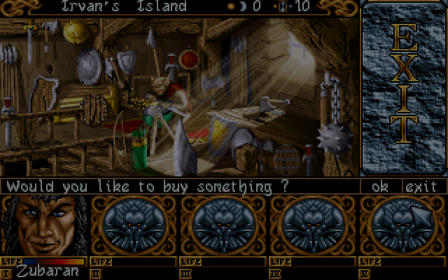 Ishar II - Messengers of Doom [Falcon030] atari screenshot